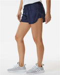 Augusta Sportswear 2430 Women's Wayfarer Shorts - Navy - model side