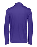 Augusta Sportswear 2785 Men's Attain Color Secure Performance Quarter-Zip Pullover - Purple - back