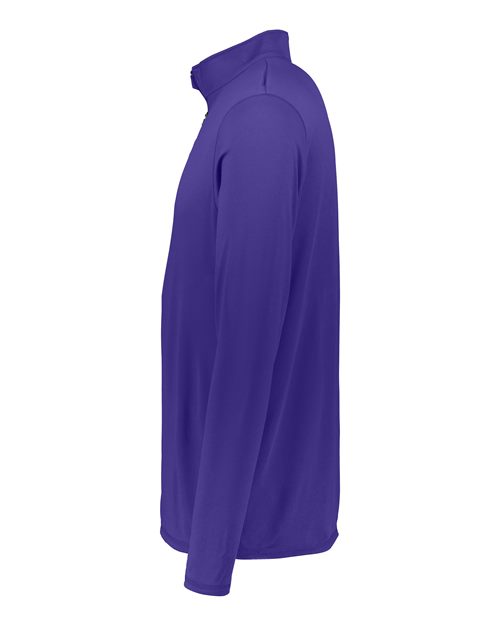 Augusta Sportswear 2785 Men's Attain Color Secure Performance Quarter-Zip Pullover - Purple - side