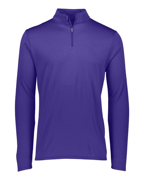 Augusta Sportswear 2785 Men's Attain Color Secure Performance Quarter-Zip Pullover - Purple - front