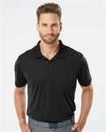Adidas A230 Men's Performance Polo - Black - model front