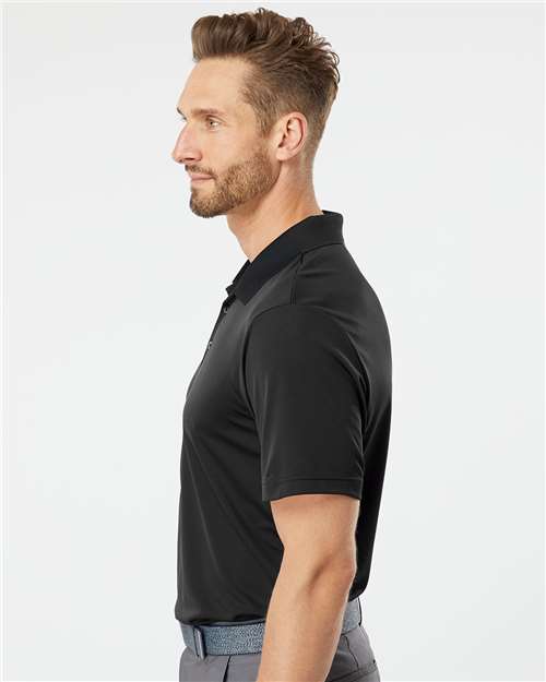 Adidas A230 Men's Performance Polo - Black - model side