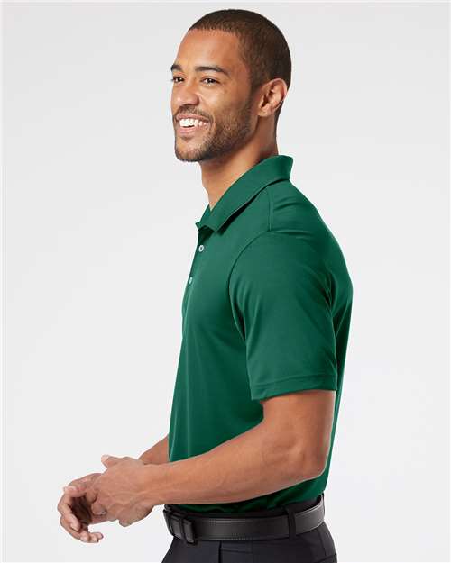 Adidas A230 Men's Performance Polo - Collegiate Green - model side