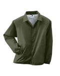 Augusta Sportswear 3100 Men's Coach's Jacket - Olive Drab Green - front