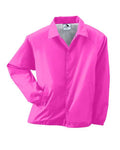 Augusta Sportswear 3100 Men's Coach's Jacket - Power Pink - front
