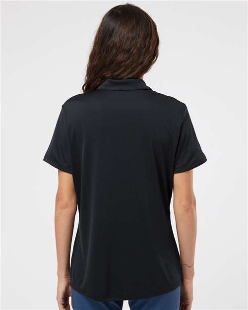 Adidas A231 Women's Performance Polo - Black - model back