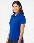 Adidas A231 Women's Performance Polo - Collegiate Royal - model side