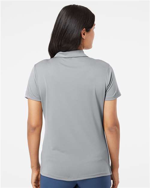 Adidas A231 Women's Performance Polo - Grey Three - model back