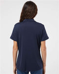 Adidas A231 Women's Performance Polo - Navy - model back