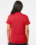 Adidas A231 Women's Performance Polo - Collegiate Red - model back