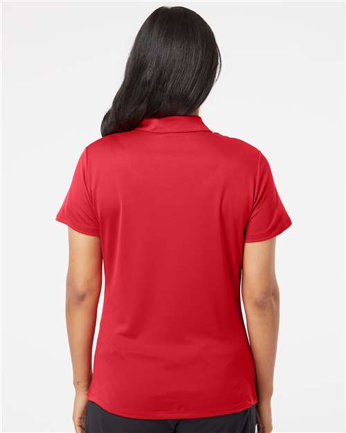 Adidas A231 Women's Performance Polo - Collegiate Red - model back