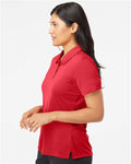 Adidas A231 Women's Performance Polo - Collegiate Red - model side