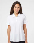 Adidas A231 Women's Performance Polo - White - model front