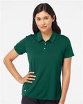 Adidas A231 Women's Performance Polo - Collegiate Green - model front