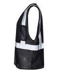 Kishigo B120-131 Unisex EV Series Enhanced Visibility Non-ANSI Vest - Black - B120 - side