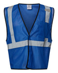 Kishigo B120-131 Unisex EV Series Enhanced Visibility Non-ANSI Vest - Royal Blue - B121 - front