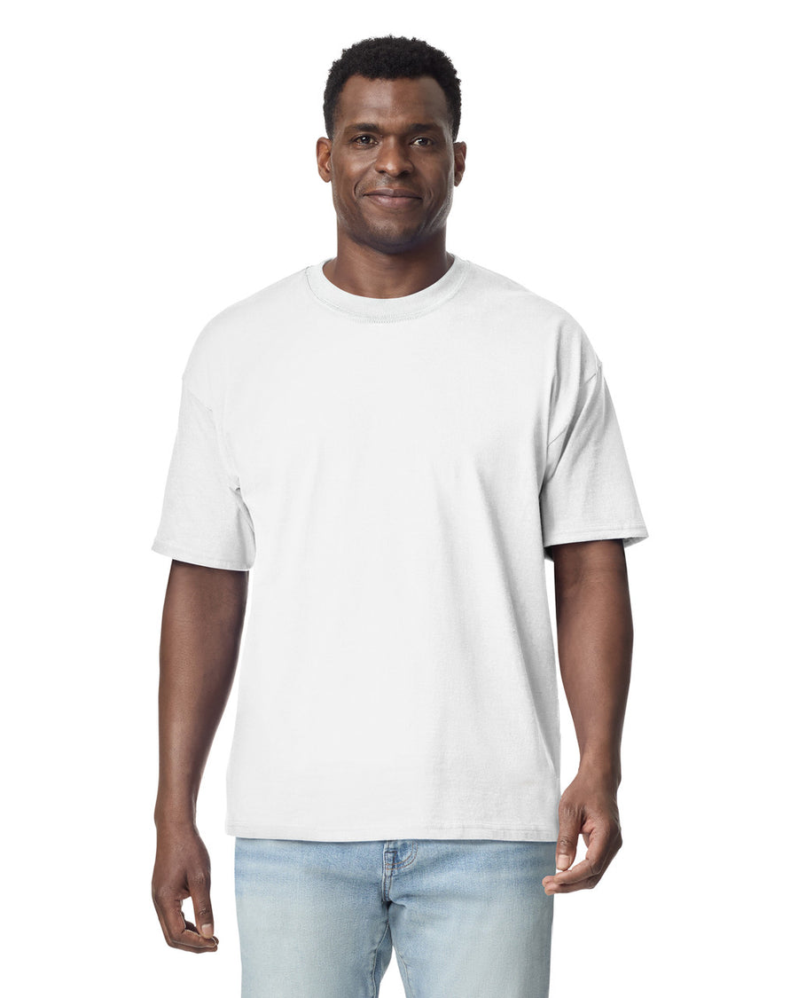 Gildan G750 Hammer Maxweight T-Shirt - White - model front