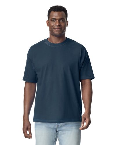 Gildan G750 Hammer Maxweight T-Shirt - Blue Dusk - model front