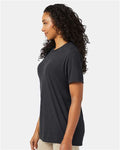 Hanes 4980 Perfect-T T-Shirt - Charcoal Heather - model side