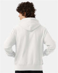 Champion S101 Unisex Reverse Weave Hooded Sweatshirt - White - model back