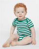 Kelly/ White Stripe