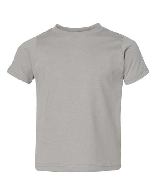 Rabbit Skins 3321 Toddler Fine Jersey Tee - Titanium - front