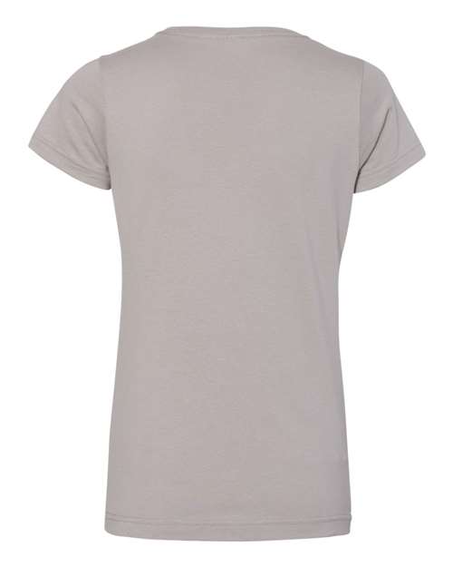 LAT 3516 Women's Fine Jersey Tee - Titanium - back