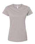 LAT 3516 Women's Fine Jersey Tee - Titanium - front