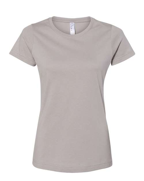 LAT 3516 Women's Fine Jersey Tee - Titanium - front