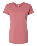 LAT 3516 Women's Fine Jersey Tee - Mauvelous - front