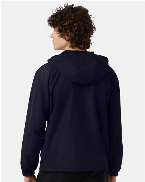 Champion CO200 Unisex Packable Anorak Jacket - Navy - model back