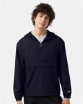 Champion CO200 Unisex Packable Anorak Jacket - Navy - model front