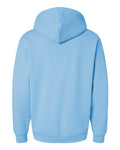 Independent Trading Co. IND4000 Heavyweight Hooded Sweatshirt - Blue Aqua - back