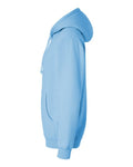 Independent Trading Co. IND4000 Heavyweight Hooded Sweatshirt - Blue Aqua - side