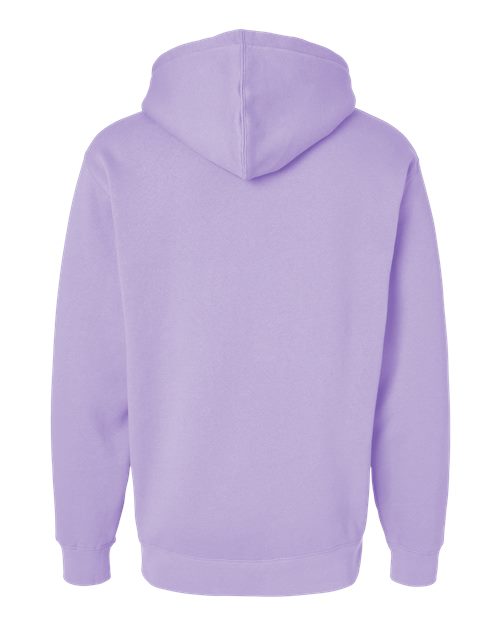 Independent Trading Co. IND4000 Heavyweight Hooded Sweatshirt - Lavender - back