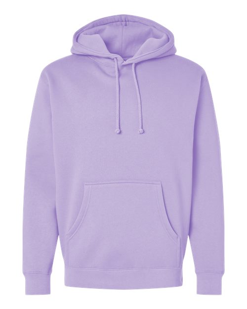 Independent Trading Co. IND4000 Heavyweight Hooded Sweatshirt - Lavender - flat front
