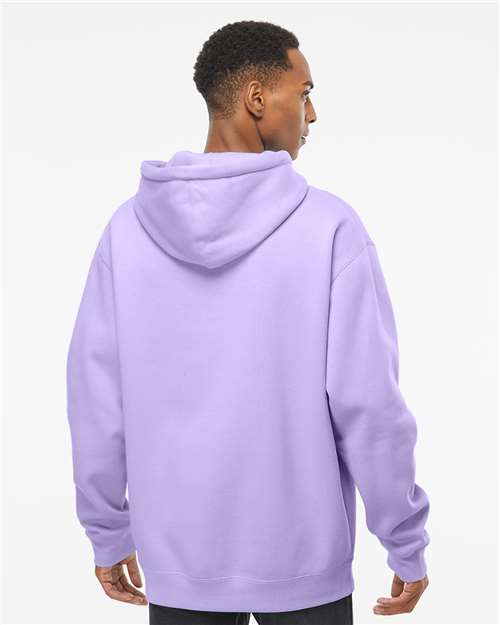 Independent Trading Co. IND4000 Heavyweight Hooded Sweatshirt - Lavender - model back