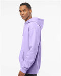 Independent Trading Co. IND4000 Heavyweight Hooded Sweatshirt - Lavender - model side