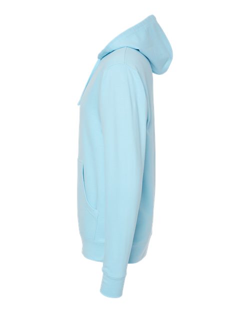 Independent Trading Co. SS4500 Midweight Hooded Sweatshirt - Blue Aqua - side