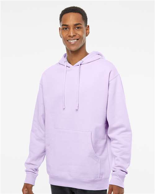 Independent Trading Co. SS4500 Midweight Hooded Sweatshirt - Lavender - model front