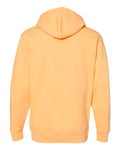 Independent Trading Co. SS4500 Midweight Hooded Sweatshirt - Peach - back