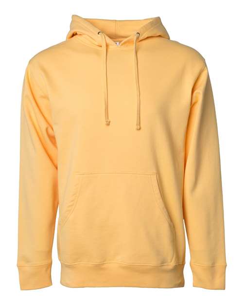 Independent Trading Co. SS4500 Midweight Hooded Sweatshirt - Peach - flat front