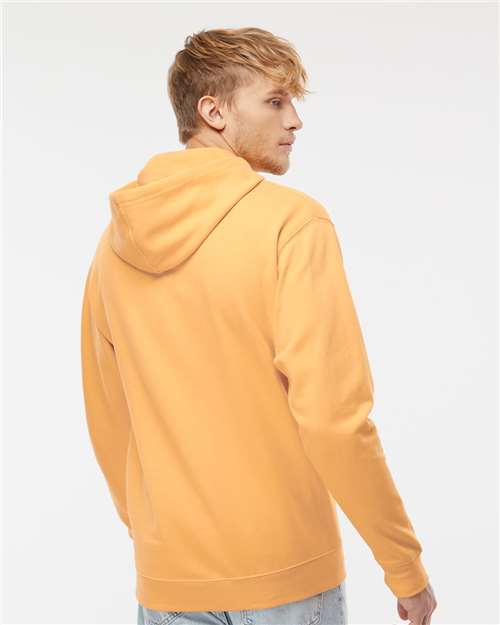Independent Trading Co. SS4500 Midweight Hooded Sweatshirt - Peach - model back