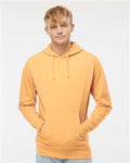Independent Trading Co. SS4500 Midweight Hooded Sweatshirt - Peach - model front