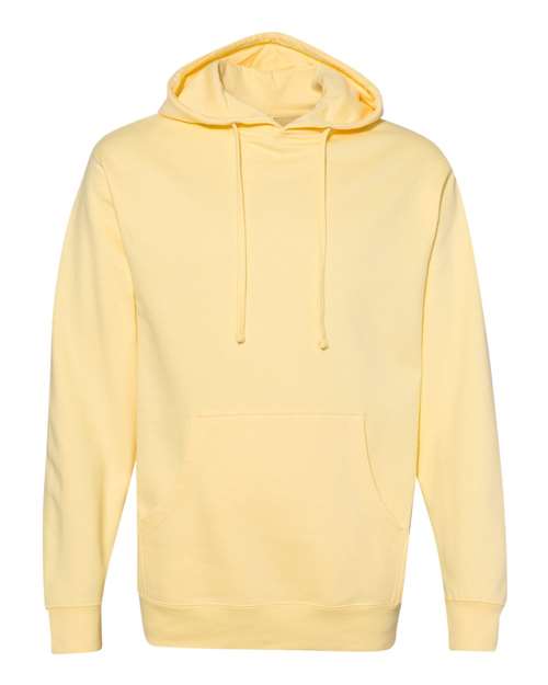 Independent Trading Co. SS4500 Midweight Hooded Sweatshirt - Light Yellow - flat front