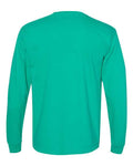 Comfort Colors 4410 Garment-Dyed Heavyweight Long Sleeve Pocket T-Shirt - Island Green - back
