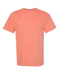 Comfort Colors 6030 Unisex Garment-Dyed Heavyweight Pocket T-Shirt - Terracotta - front