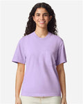 Comfort Colors 6030 Unisex Garment-Dyed Heavyweight Pocket T-Shirt - Orchid - model front