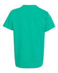 Comfort Colors 9018 Youth Garment-Dyed Heavyweight T-Shirt - Island Green - back
