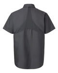 Red Kap SX20 Men's Mimix Short Sleeve Work Shirt - Charcoal - back